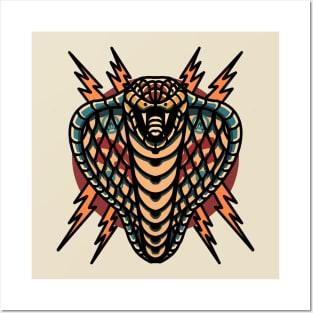 cobra thunder tattoo Posters and Art